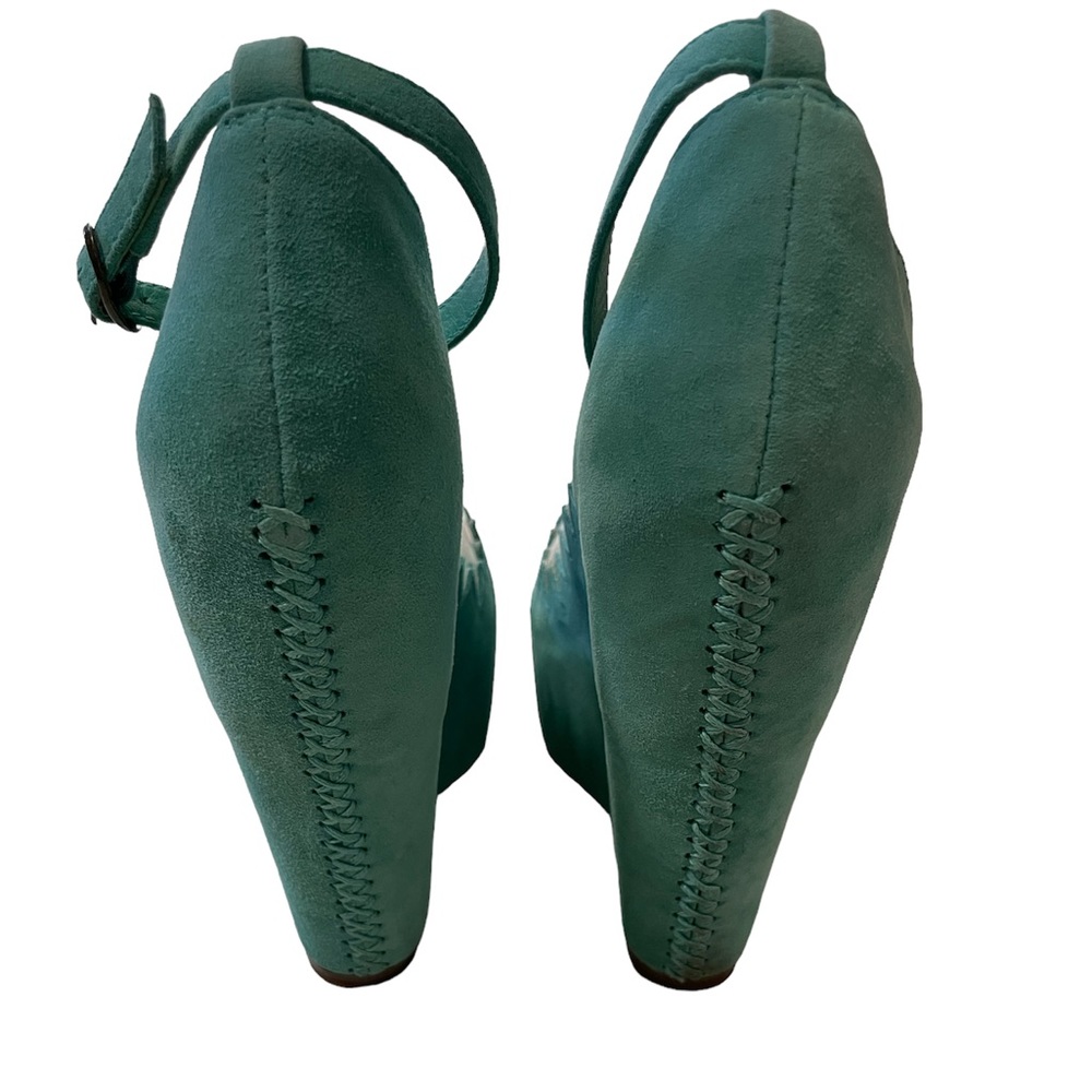Jeffrey Campbell - Audrey Two Platform Wedge Heels - Picture 4 of 7